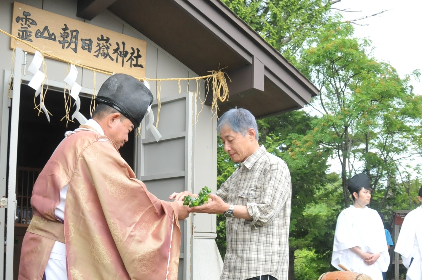 神事の様子