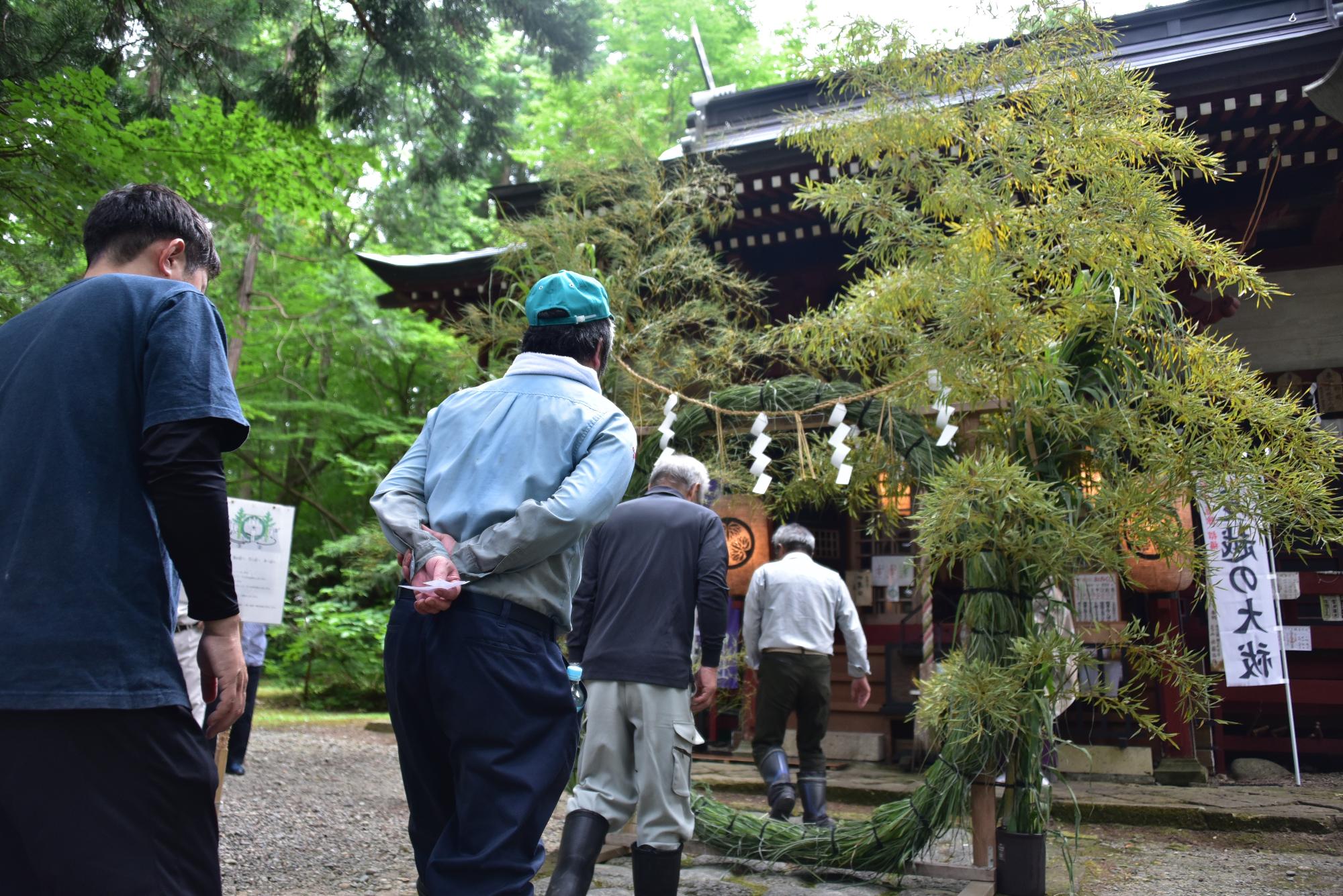 夏越の大祓(おおはらえ)