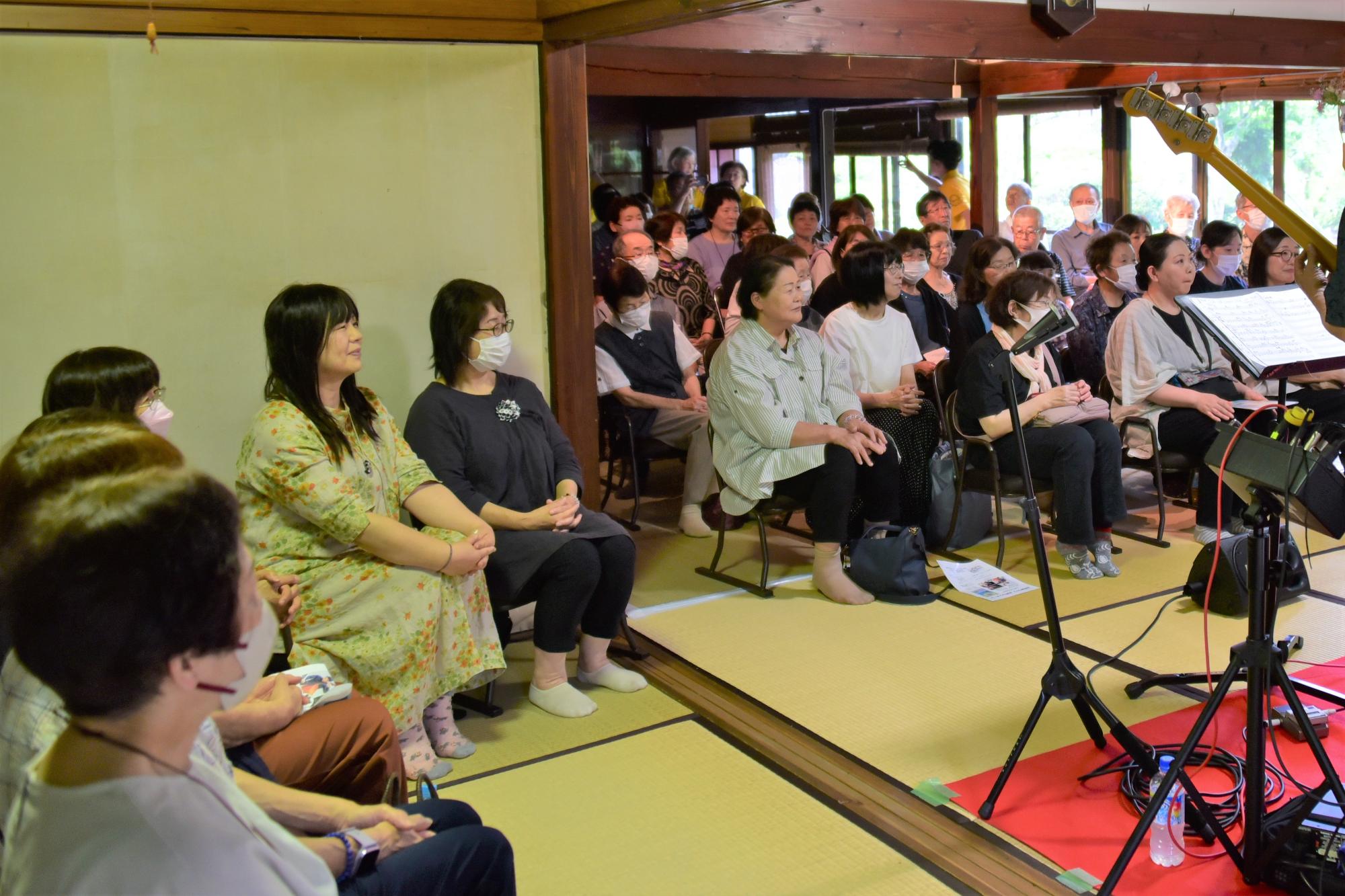 多くの方が来場