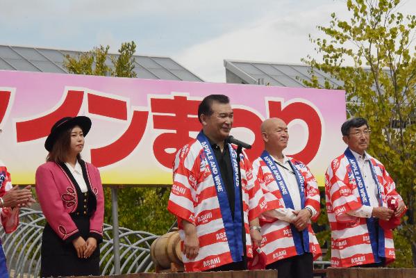 町長のあいさつの写真