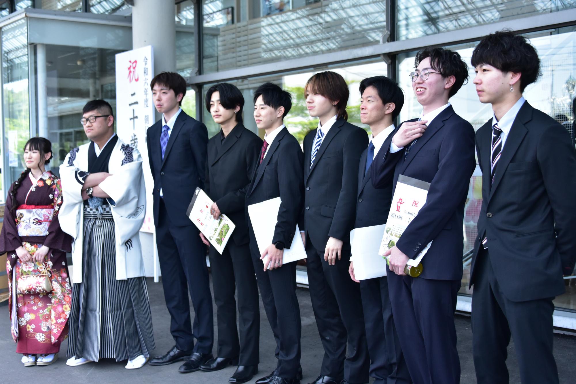 同じ小学校のメンバーで撮影