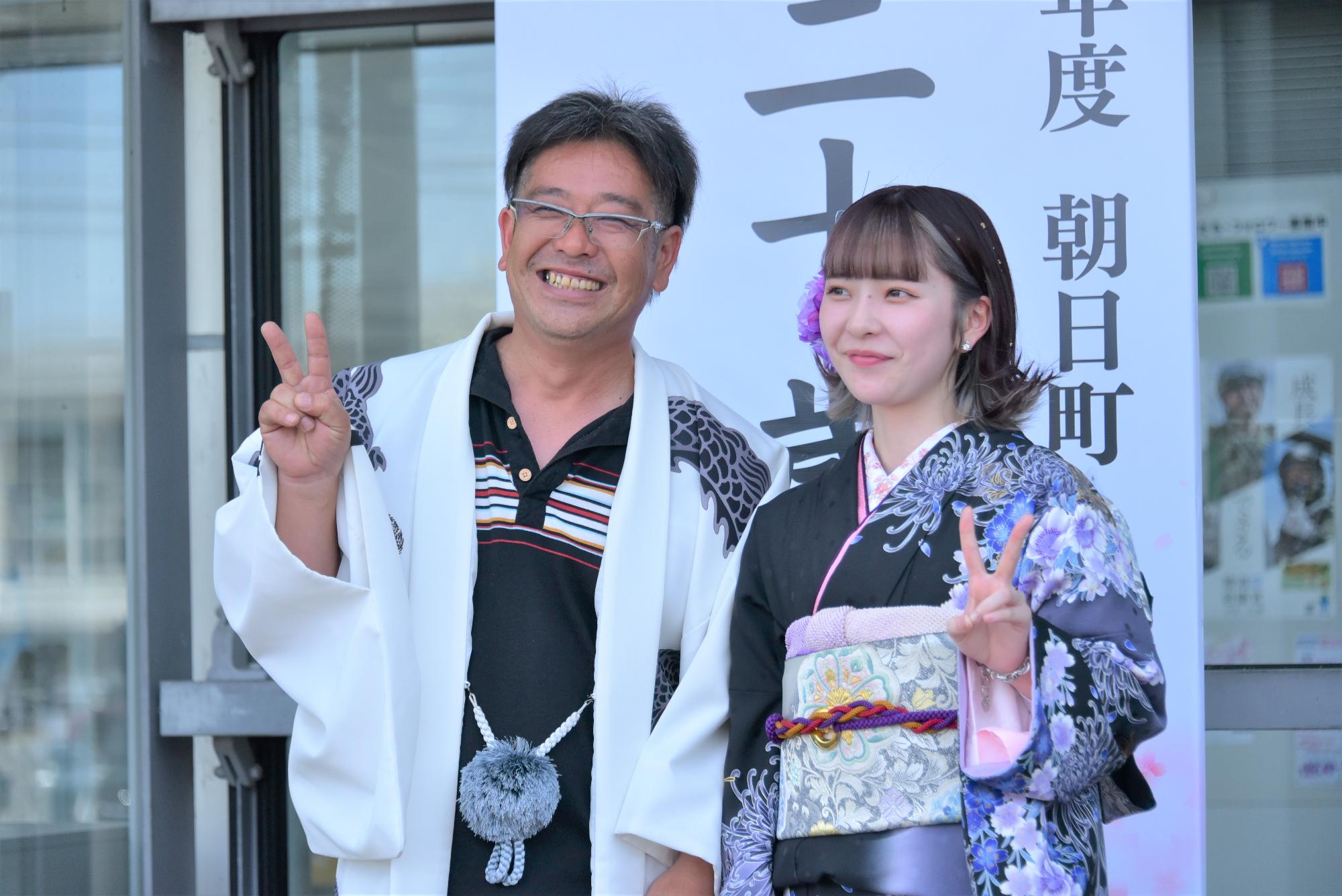 親子で記念撮影-1