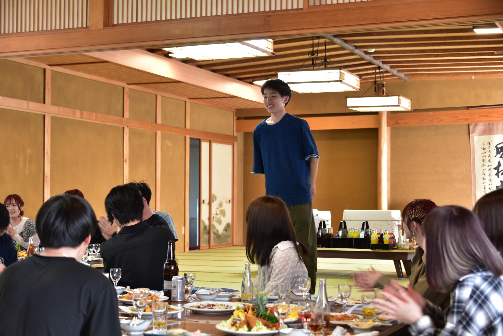 恩師からのリクエストで自分が今取り組んでいることを発表