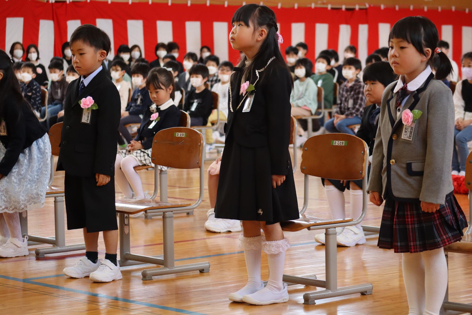 令和5年宮宿小学校入学式2