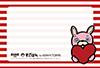 〈 朝日町用POP 〉ハガキサイズ4 POP