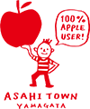 <100% APPLE USER !> ロゴ