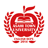 <あさひまちブランド大学> 英文科バージョン ロゴ