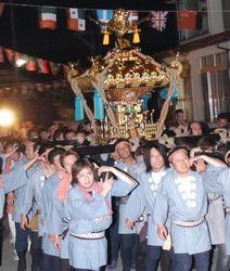 豊龍神社祭礼:お神輿渡御の写真