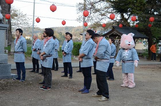 弟子ウサヒ、豊龍まつり