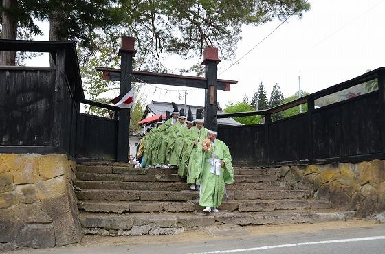 浮嶋雅楽保存会の方々の写真