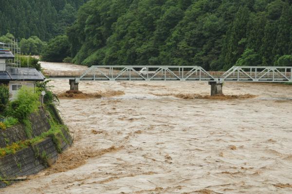 五百川橋から見た最上川下流の様子の写真3