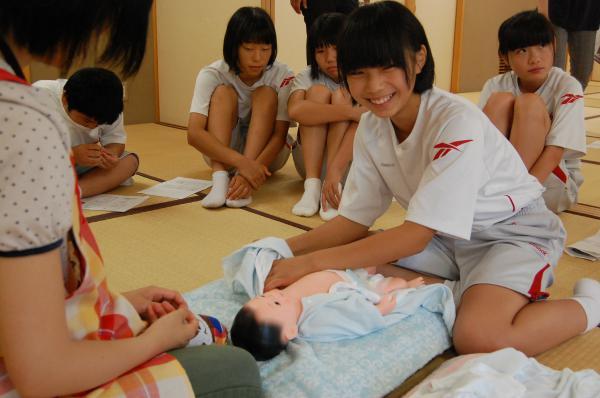 赤ちゃん人形の写真