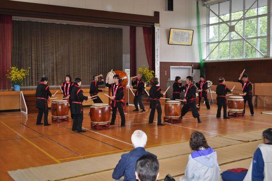 送橋神明こぶし太鼓の写真