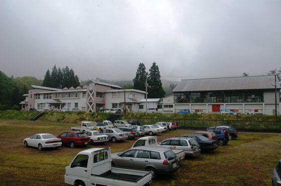 旧水本小学校全景の写真