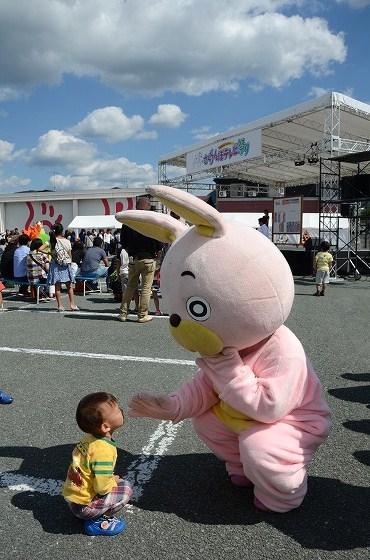 さくらんぼテレビ じゅっきーくん 桃色ウサヒ 山形県朝日町