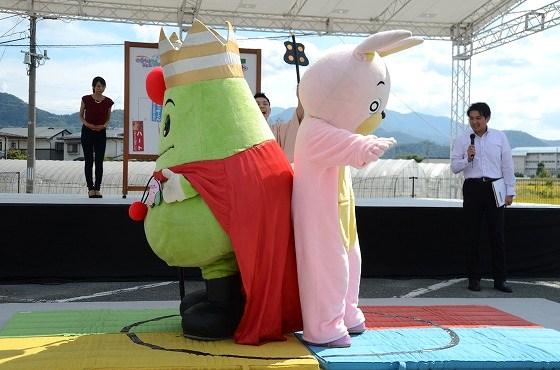 さくらんぼテレビ じゅっきーくん 桃色ウサヒ 山形県朝日町