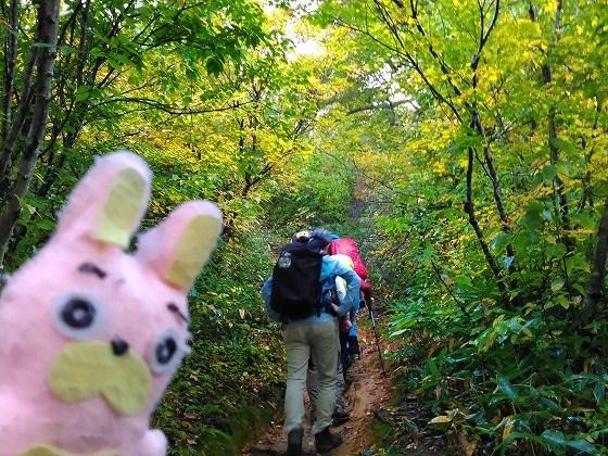 ウサヒ、弟子、登山、朝日連峰、大朝日岳