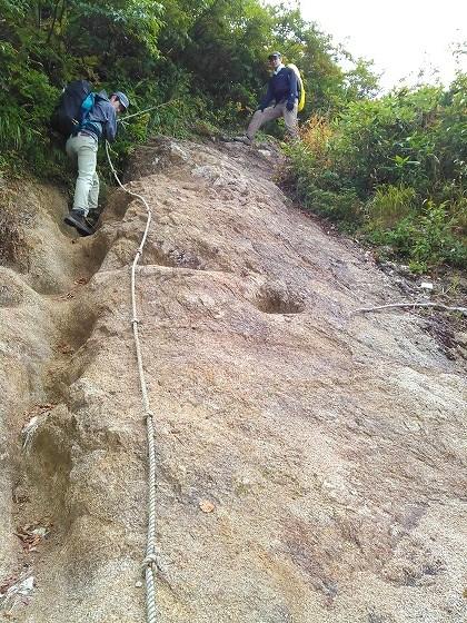 ウサヒ、弟子、登山、朝日連峰、大朝日岳