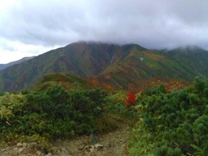 朝日連峰、登山