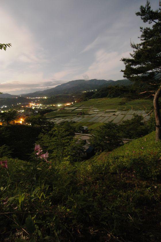 椹平の棚田を撮影した写真2