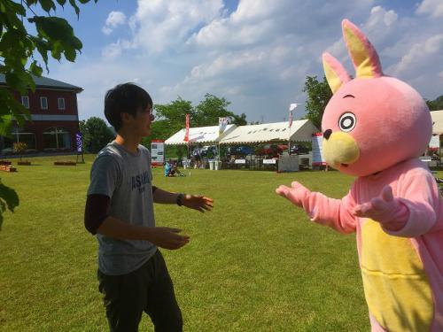 オカザキくんとウサヒ