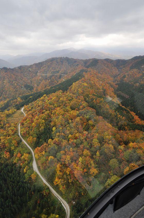 朝日岳方面の写真