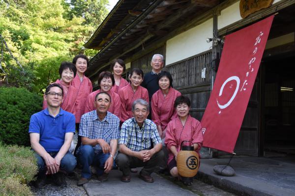 星の会と影法師全員で記念撮影した写真