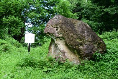 八ツ沼の化け石、提灯石の写真1