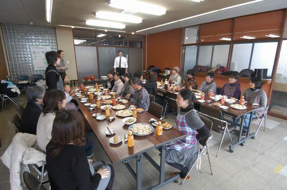 交流試食会の写真