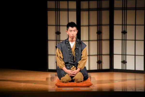「語りの会つむぎ」より伝授の昔語りの様子の写真1