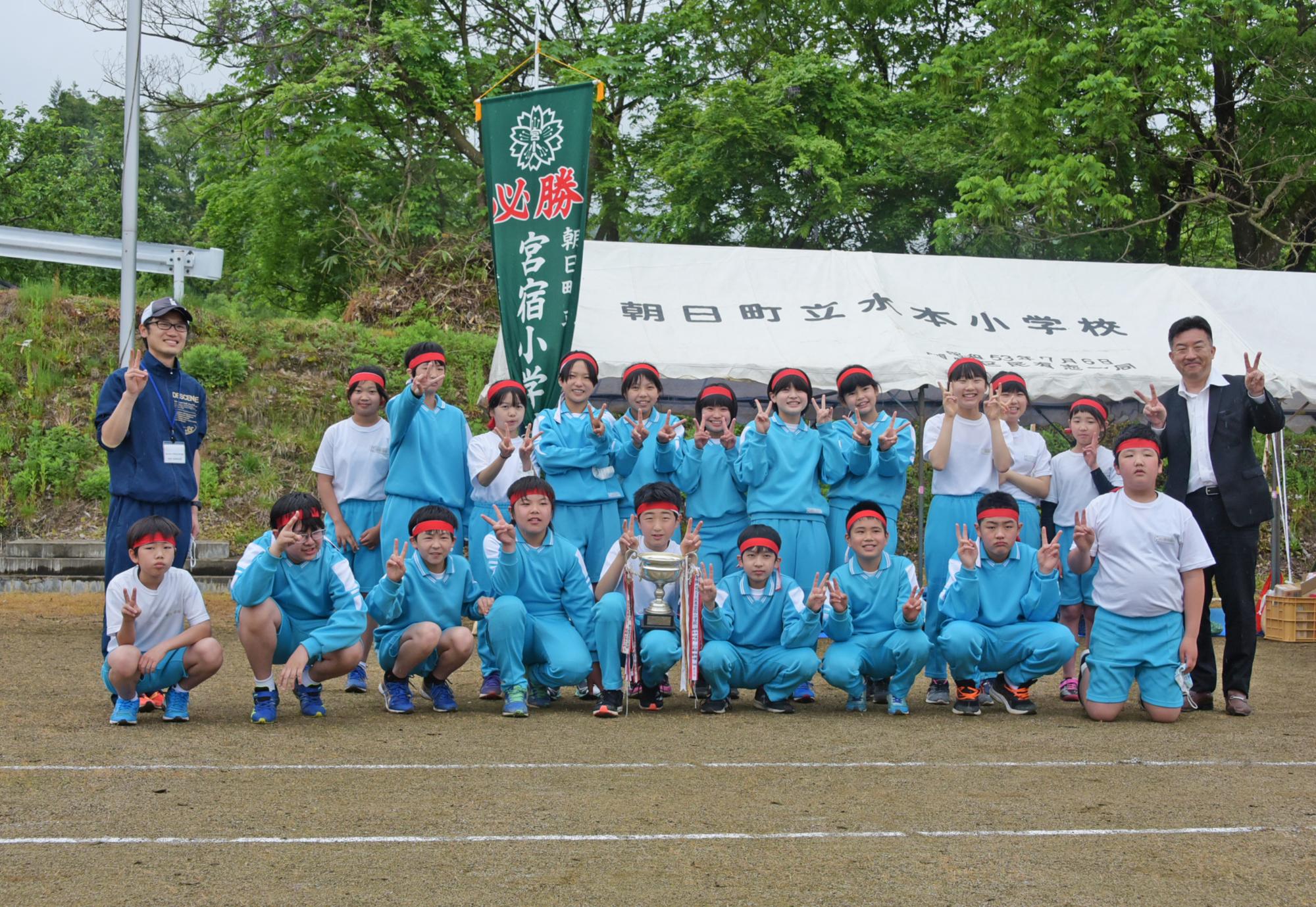 宮宿小学校の6年生の皆さん