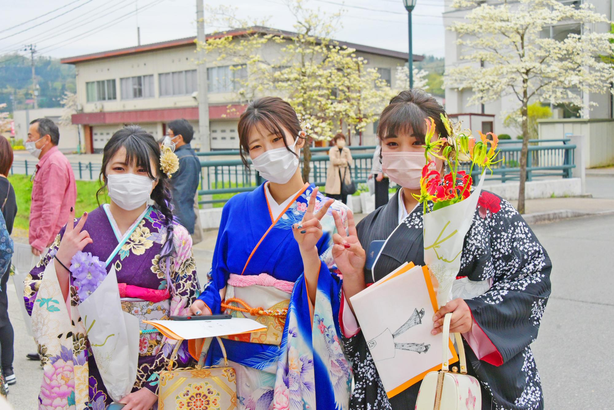 家族による撮影会の様子