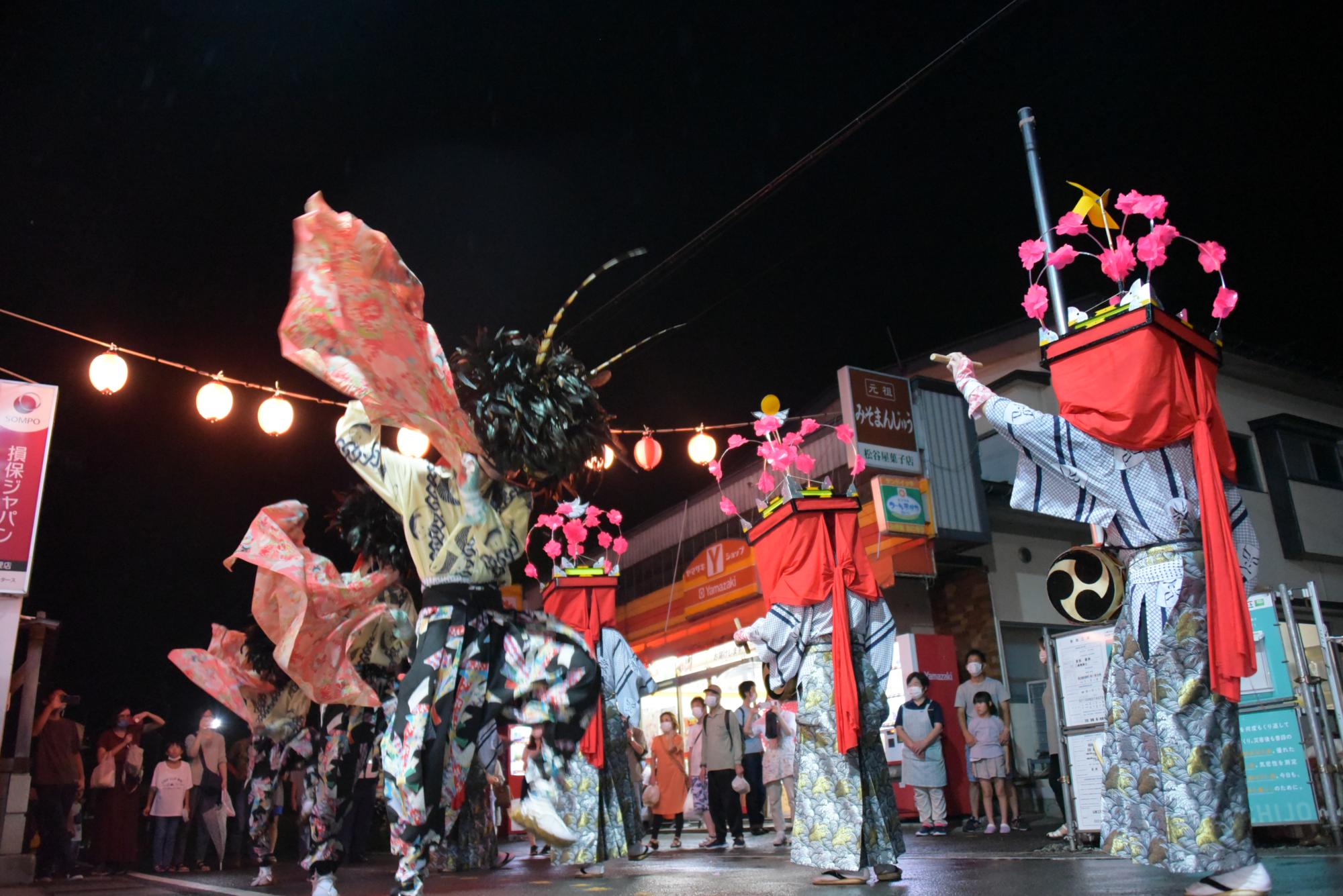 大谷風神祭「角田流大谷獅子踊り」