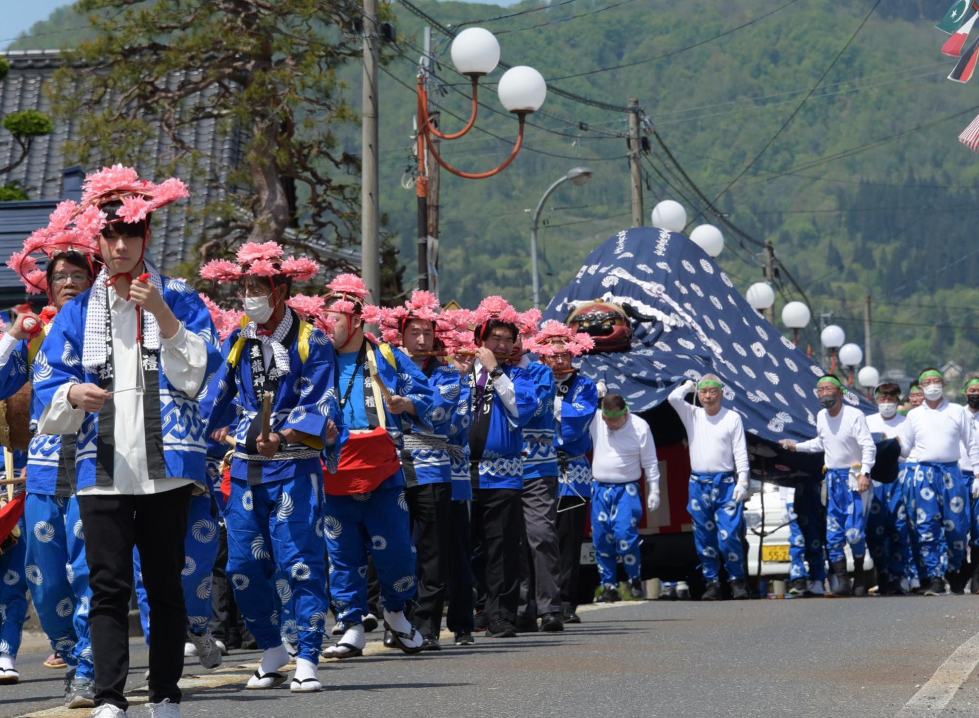 各地区のお祭りの様子8