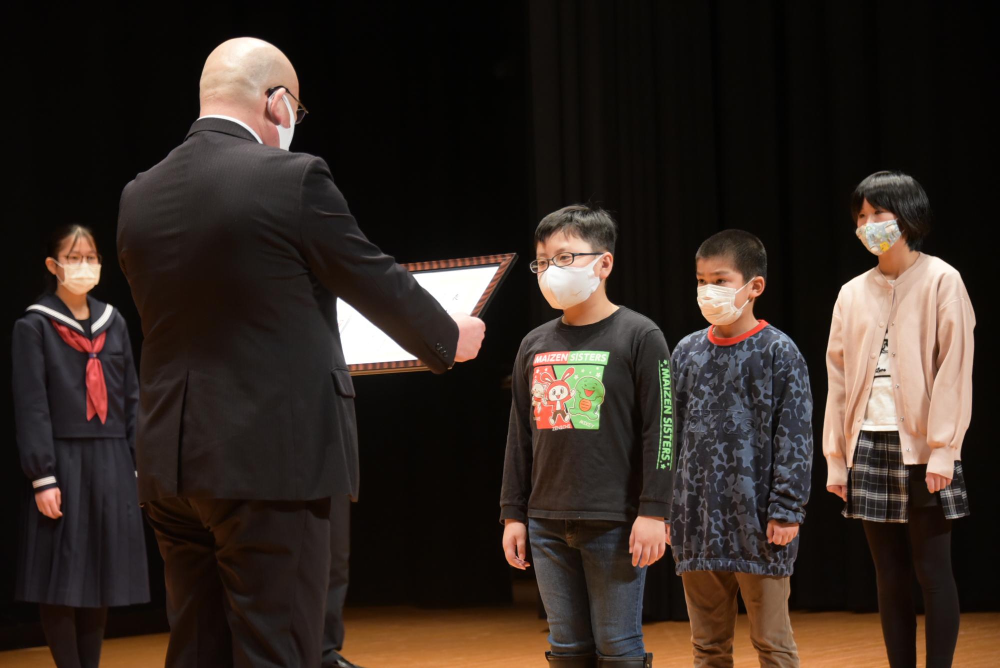 子どもの芸術文化に係る表彰