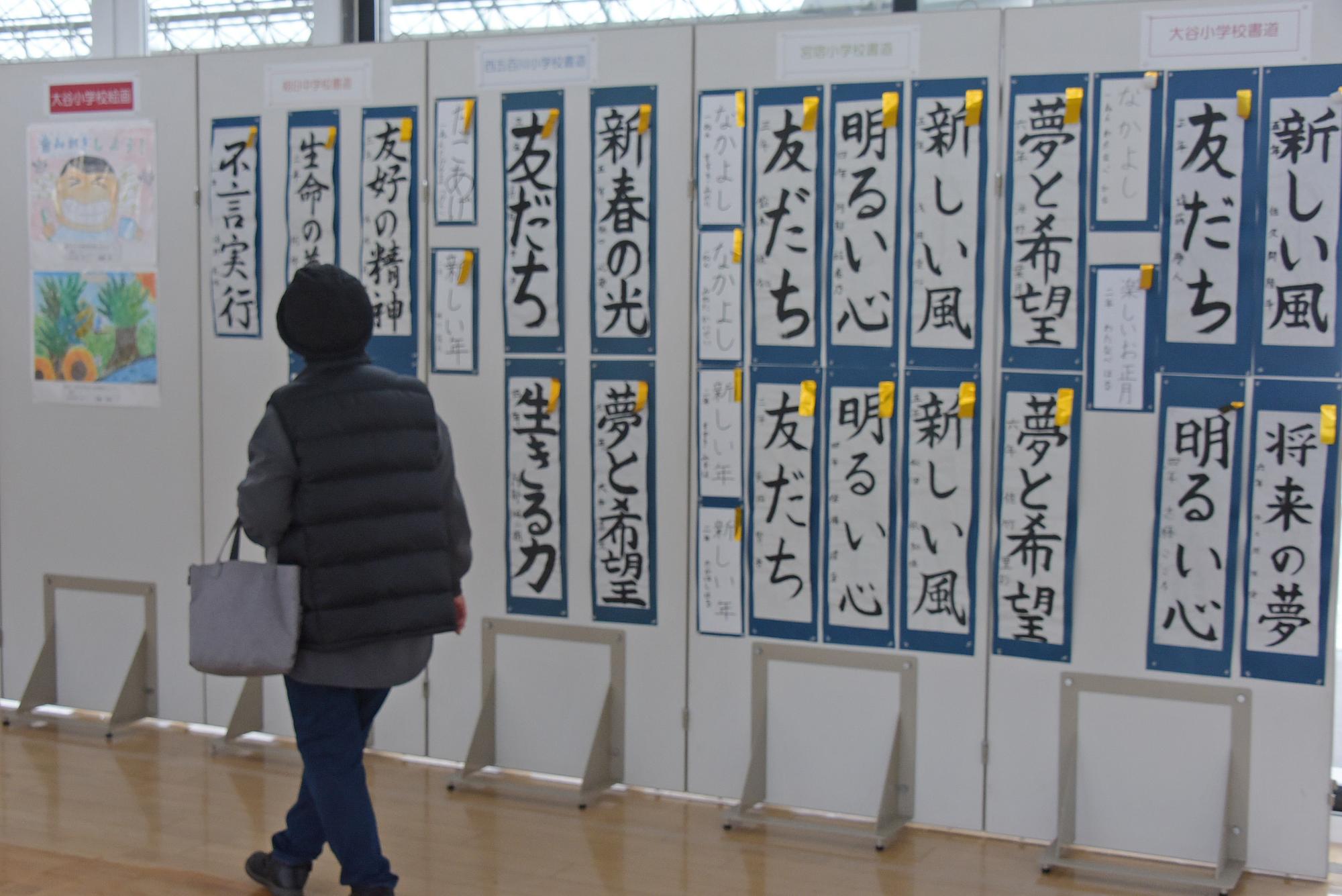 展示の様子