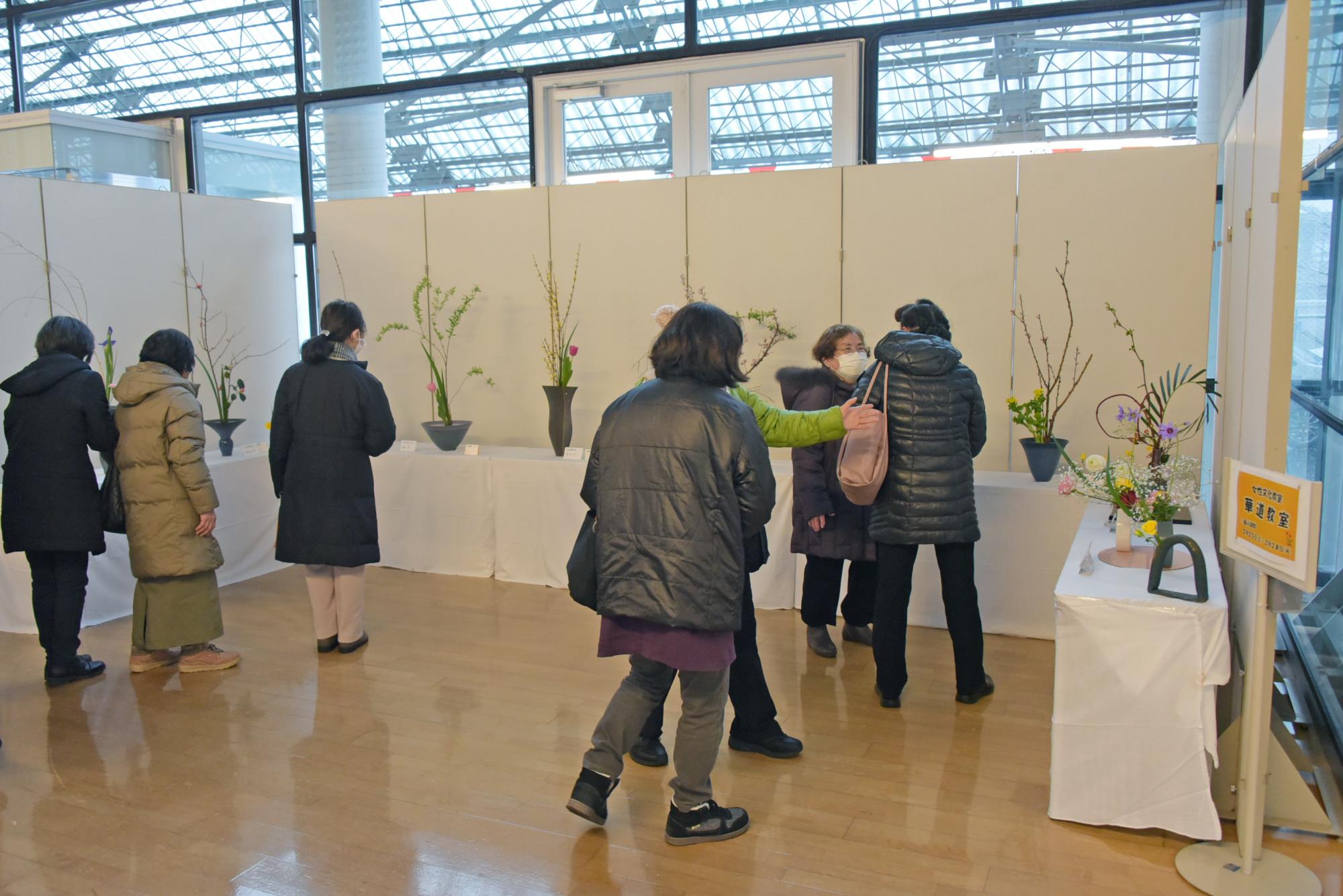 展示の様子