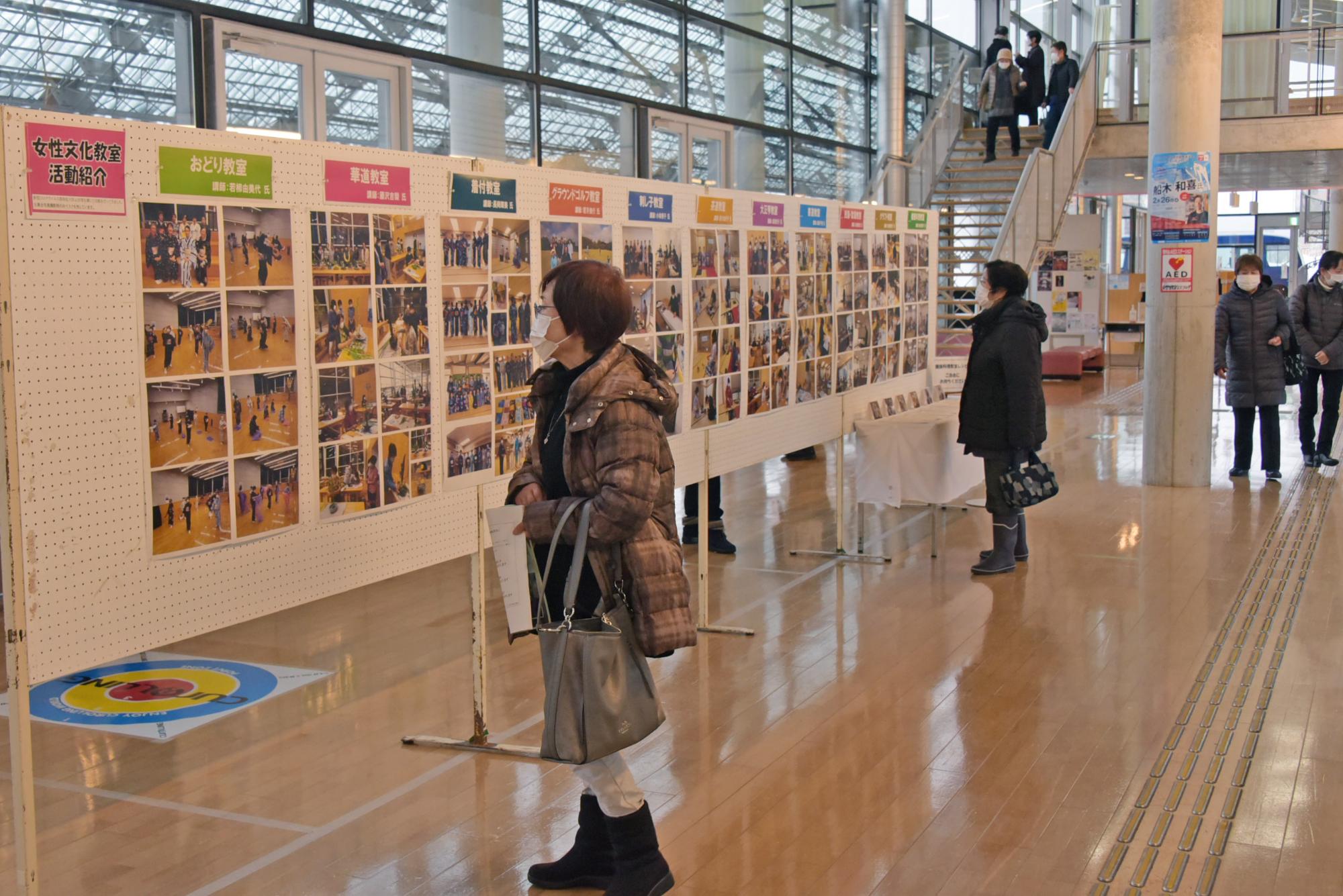 展示の様子