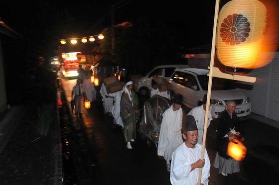 白山神社氏子会の方々の写真