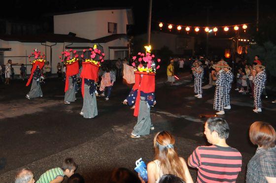 角田流大谷獅子踊りの写真