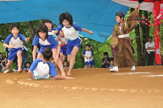 「西五百川小学校校内相撲大会」 の様子の写真8