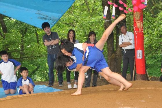 「西五百川小学校校内相撲大会」 の様子の写真9
