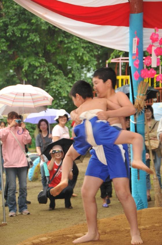 「西五百川小学校校内相撲大会」 の様子の写真15