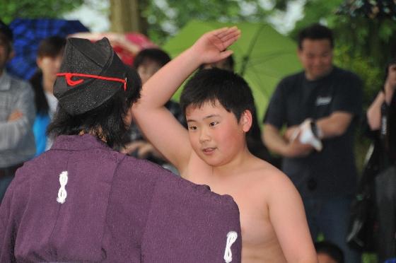 「西五百川小学校校内相撲大会」 の様子の写真17