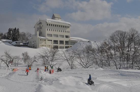 Asahi自然観スキー場まつり終了の様子の写真