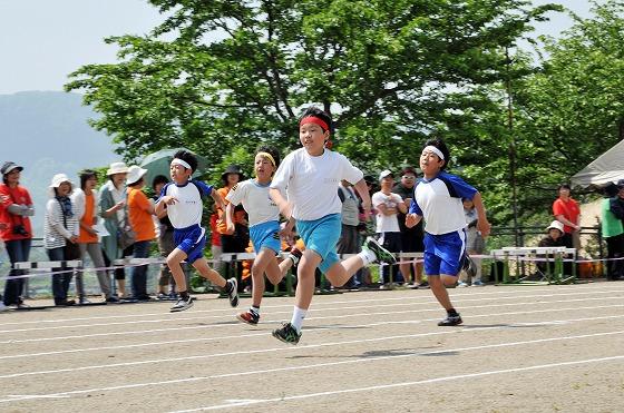 5月21日 町小学生陸上記録会 朝日町ホームページ トップページ