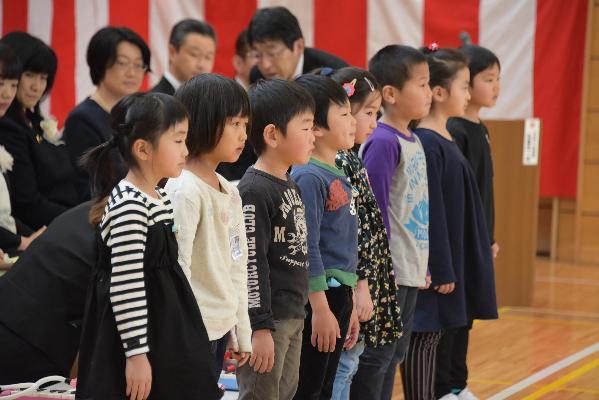 西五百川小入学式の様子の写真5
