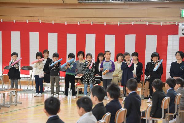 西五百川小入学式の様子の写真6