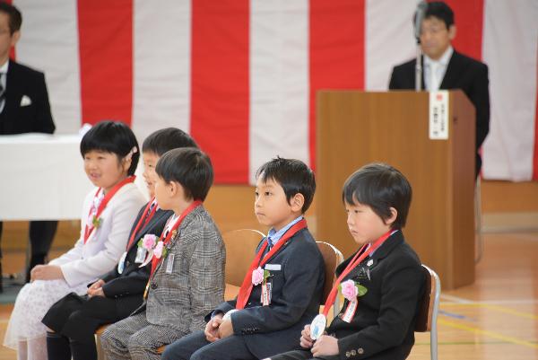 西五百川小入学式の様子の写真8