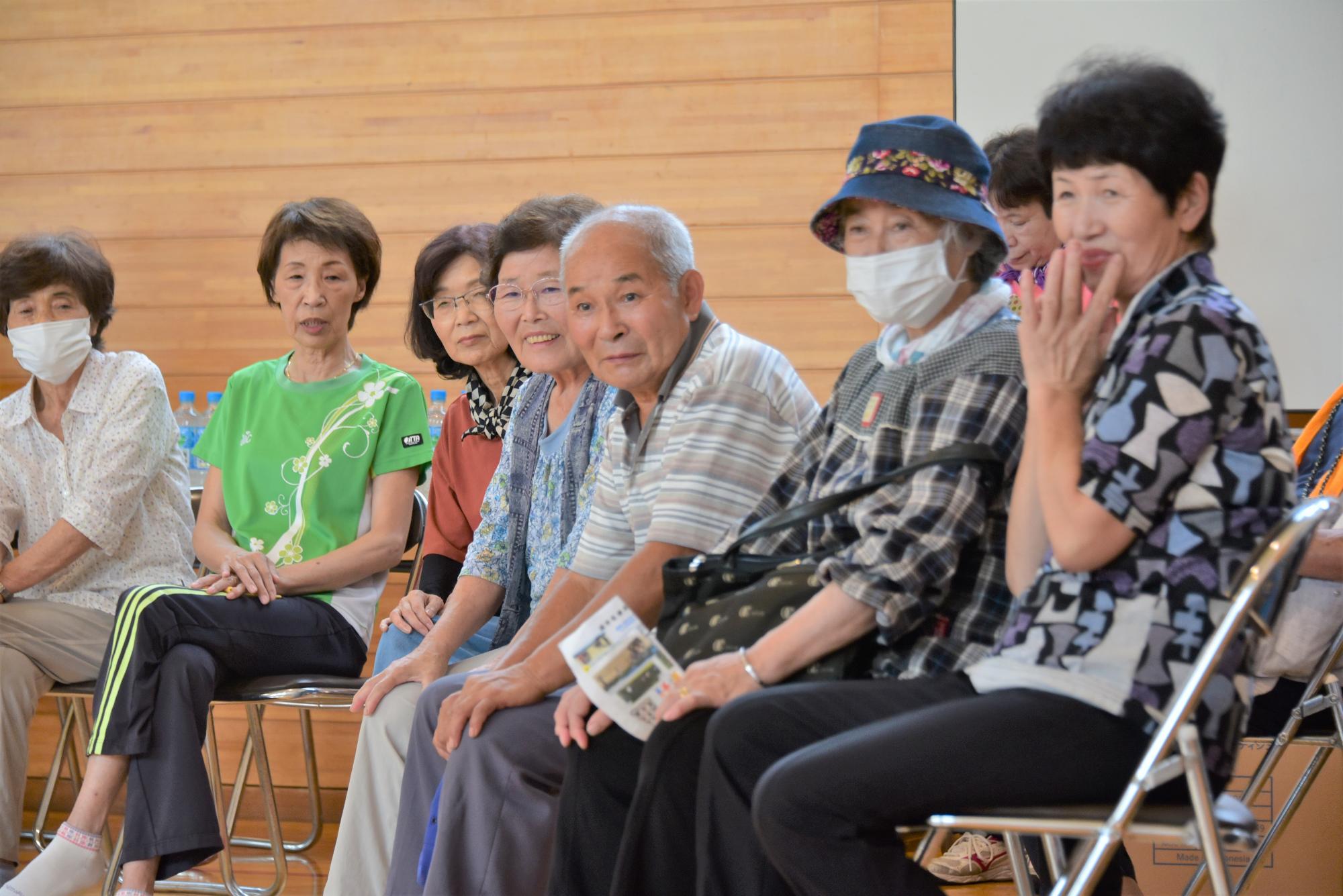 「頑張れ」と言わんばかりのまなざし
